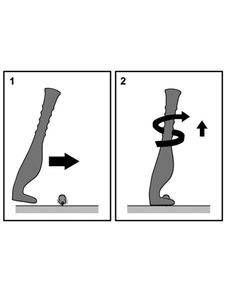 pinza quitagarrapatas smartick 7.2cm