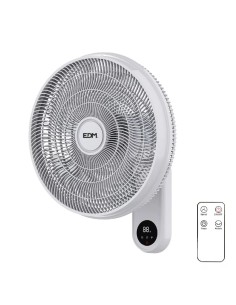 edm ventilador pared mando a distancia blanco po