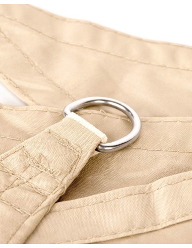 toldo vela 150gr (hdpe) rectangular beige 3x4m