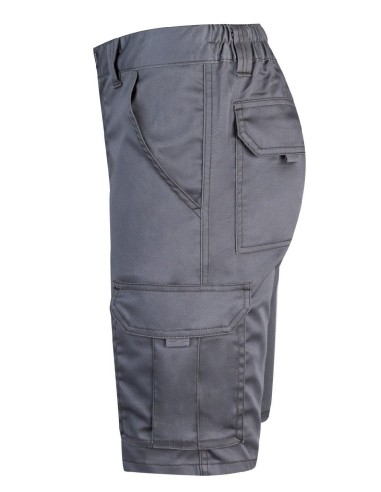 bermudas stretch multibolsillos gris t.48