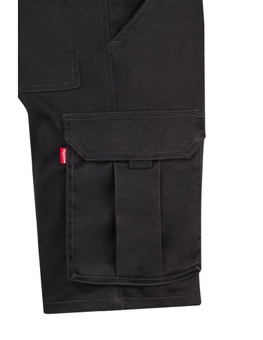 bermudas stretch multibolsillos negras t.42