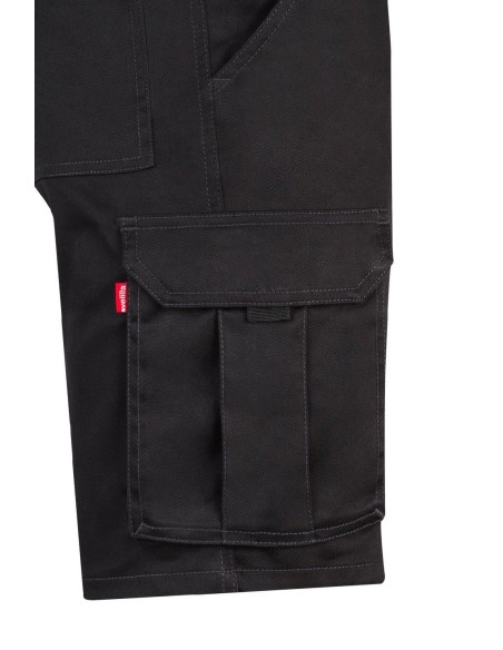 bermudas stretch multibolsillos negras t.42