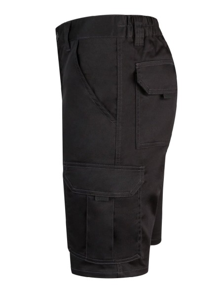 bermudas stretch multibolsillos negras t.42