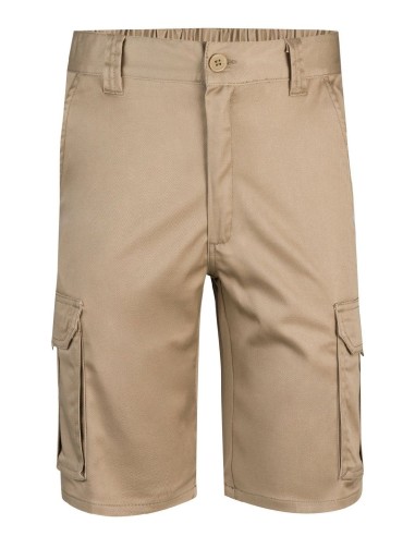 bermudas stretch multibolsillos beige arena t.52