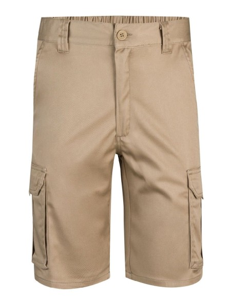 bermudas stretch multibolsillos beige arena t.52
