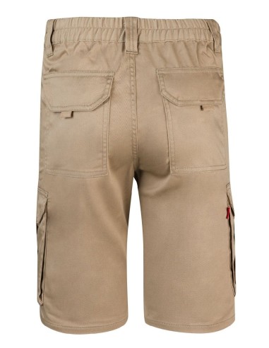 bermudas stretch multibolsillos beige arena t.52