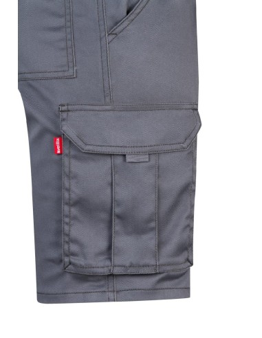 bermudas stretch multibolsillos gris t.42