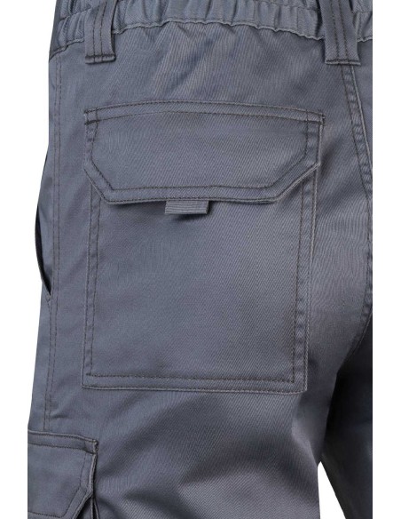 bermudas stretch multibolsillos gris t.42