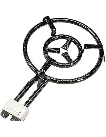 paellero 400 mm. a gas vitrificado 2 v