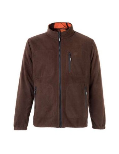 chaqueta rev. jabato camo naranja/marron talla l