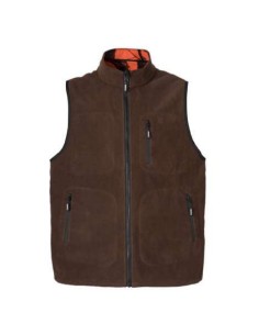 chaleco rev jabato camo naranja/marron talla l 2