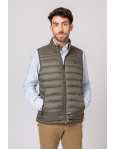 chaleco niza british cotton verde g900 talla s 2