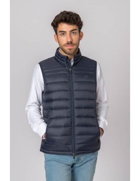 chaleco niza british cotton marino g900 talla s