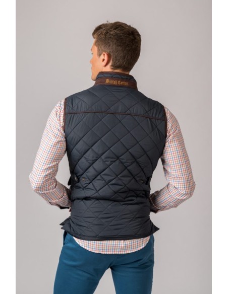 chaleco husky coimbra azul w360 talla s