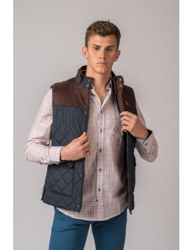 chaleco husky coimbra azul w360 talla l