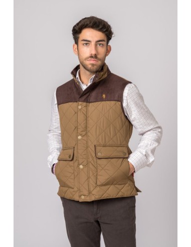 chaleco husky coimbra camel w360 talla s