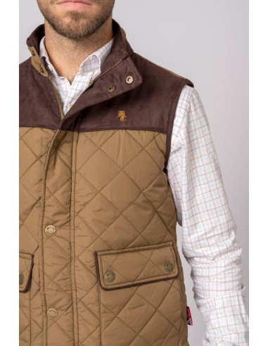 chaleco husky coimbra camel w360 talla l