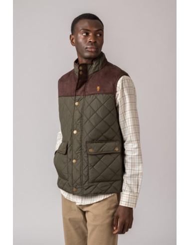 chaleco husky coimbra verde w360 talla m