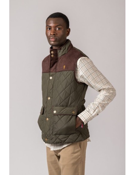 chaleco husky coimbra verde w360 talla xl