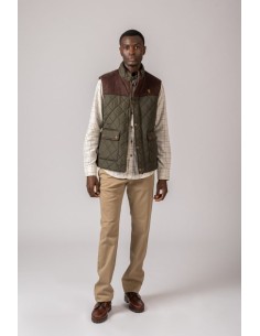 chaleco husky coimbra verde w360 talla xxl