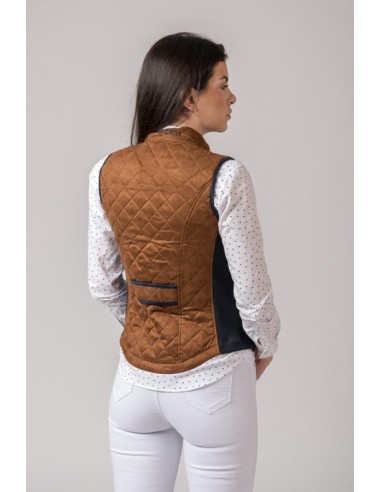 chaleco mujer acedera antelina cobre g500 talla xl