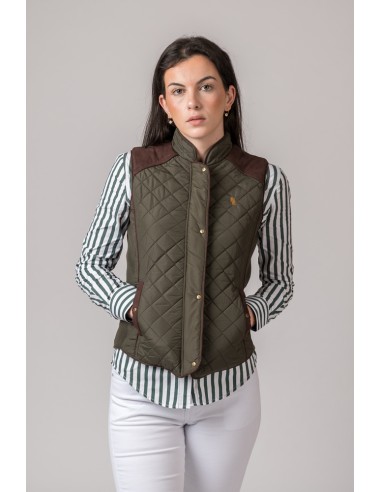 chaleco mujer new kimberly verde w200n talla xs