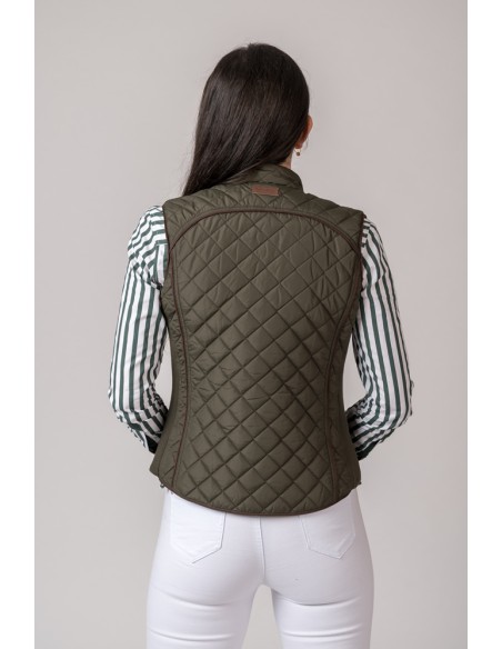 chaleco mujer new kimberly verde talla xl