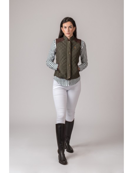 chaleco mujer new kimberly verde w200n talla xxl