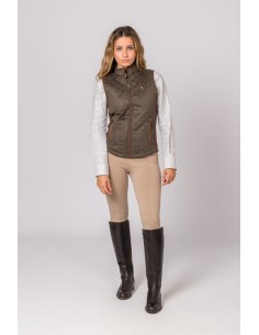 chaleco mujer acedera antelina verde g500 t.xxl