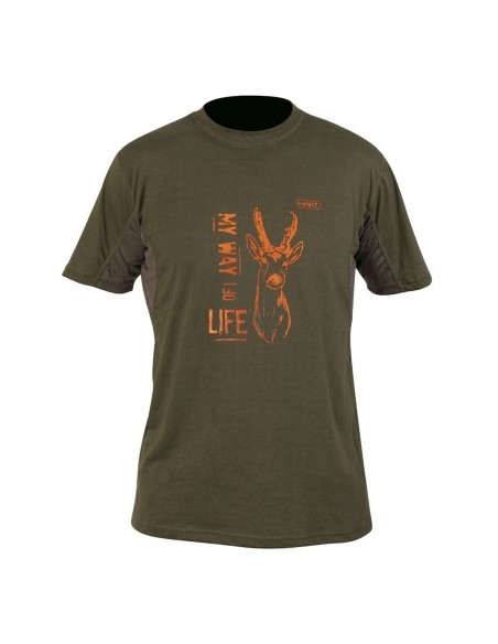 t-shirt hart branded roe deer talla m