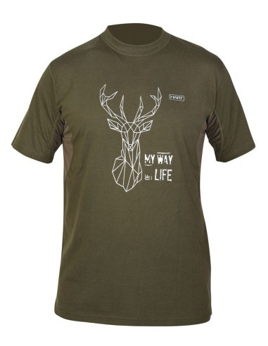 t-shirt hart branded deer talla l