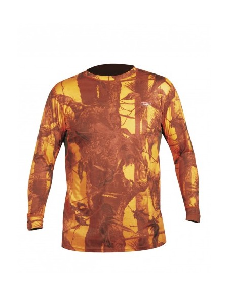 t-shirt hart crew-l camo blaze talla m