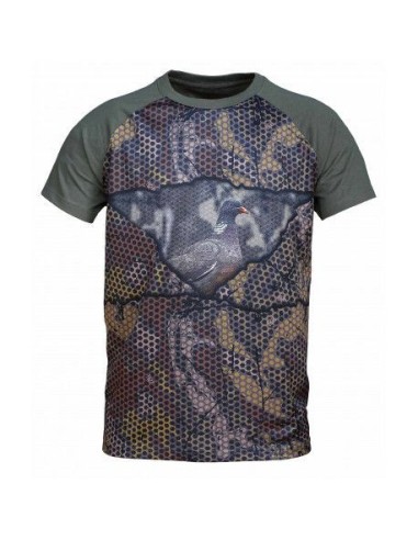 camiseta forest-print 3d paloma talla m