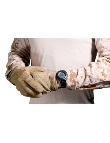 reloj tactico con podometro negro delta dttw004