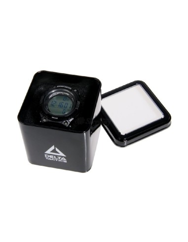 reloj tactico con podometro negro delta dttw004
