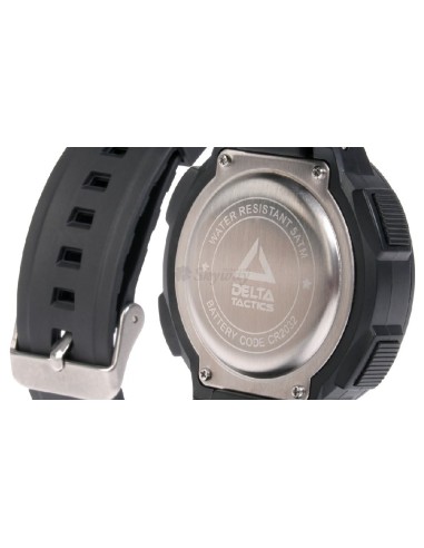 reloj tactico dijital negro delt tactics dttw007