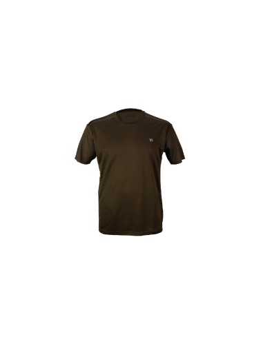 camiseta t-tech m/c verde bosque talla m