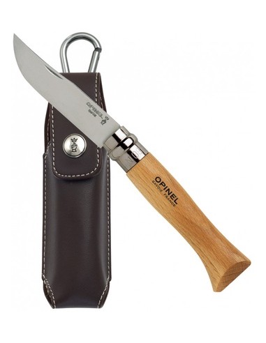 navaja opinel inox nº8 con funda 85mms (110)na1001
