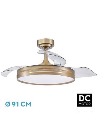 ventilador dc 48w micenas cuero 3asp 91d 6 velocid