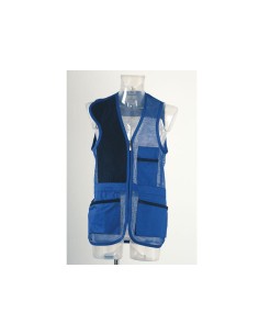 chaleco tiro sport jg azul celes talla 60