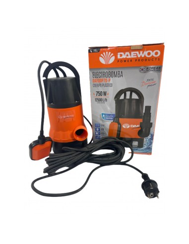 electrobomba daeqdp70p salid 35mm / 1,4" o 25mm 1"