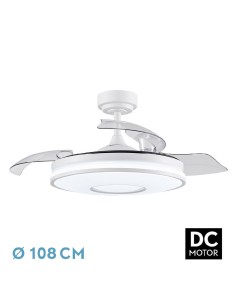 ventilador dc dani 72w 7200lm blan 3asp  6 velocid