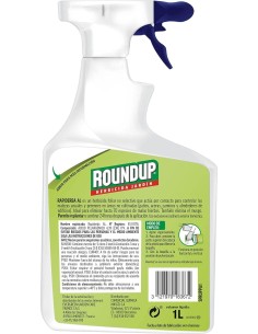 pistola roundup 1l herbicida jardin eco 2