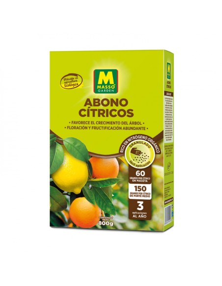 abono citricos 800g eco