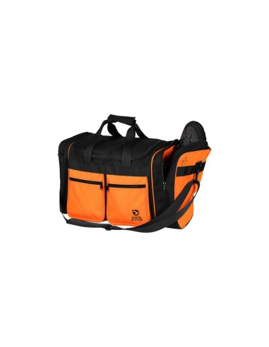 bolsa naranja con portabotas visibility