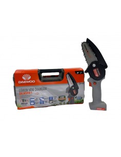 mini motosierra bateria de litio dalmch18-1 daewoo 2