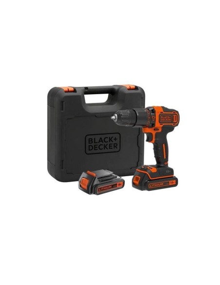 taladro percutor 18v 40nm bdchd18kb black+decker