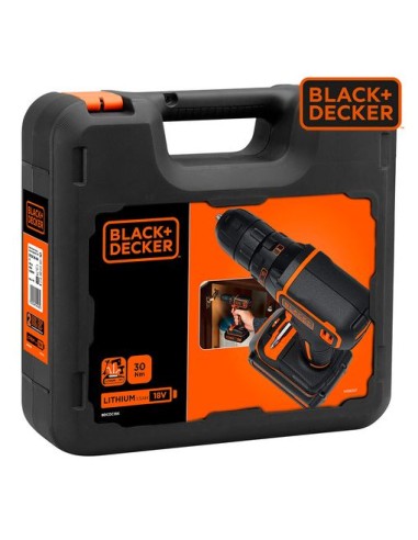 taladro atornillador 18v bdcdc18k-qw black+decker