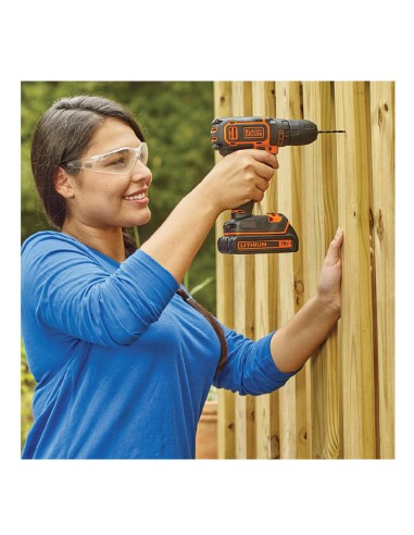 taladro atornillador 18v bdcdc18k-qw black+decker