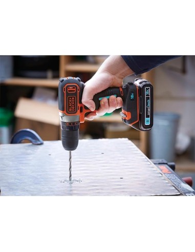 taladro atornillador 18v bdcdc18k-qw black+decker